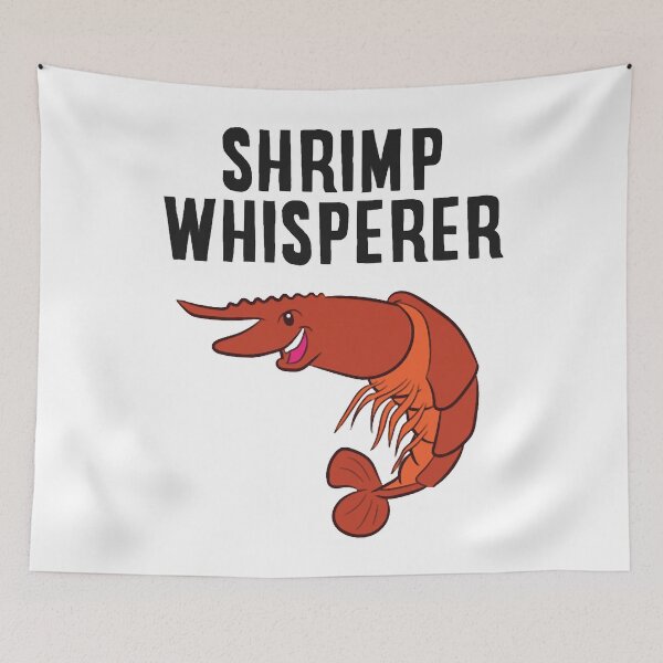 Item preview, Shrimp Whisperer Seafood Love Shrimps designed and sold by FrankiePogba.