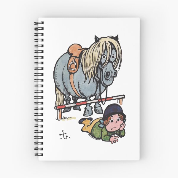 Artikelvorschau, Thelwell Lustiges Springreiten schief gelaufen entworfen und verkauft von FrankiePogba.