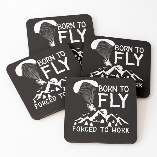 Item preview, Fly Mountains Paramotor PPG Pilot Parachuting Paramotoring designed and sold by TomGiantDesigns.