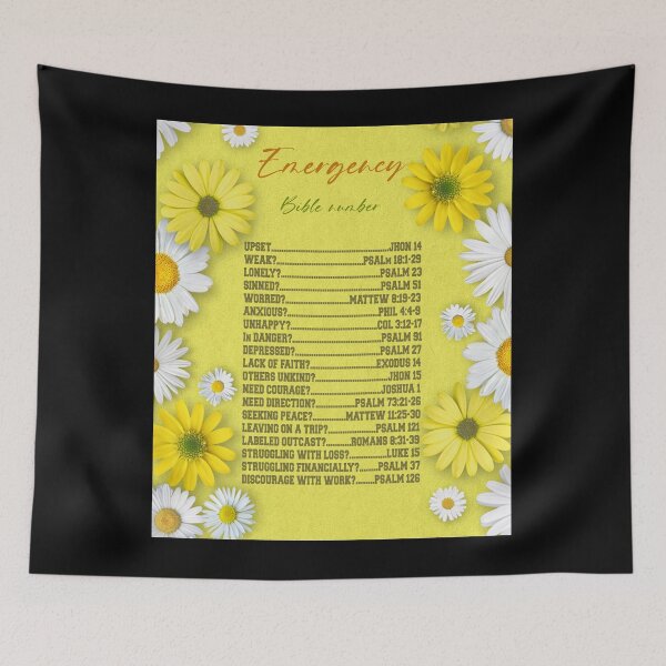 Item preview, Emergency Bible Numbers Spiral Notebook designed and sold by crafts-gift.