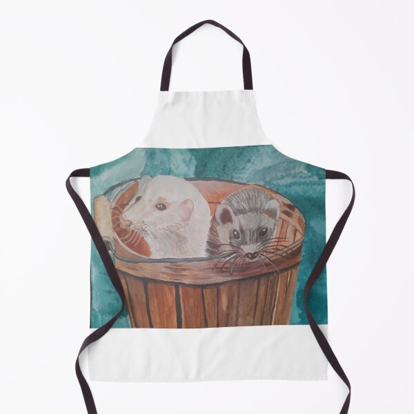 Item preview, Ferrets in a Bucket designed and sold by TanyaSealeyArt.
