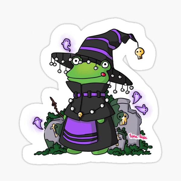 Pride Frog Stickers – Medusa Gothic