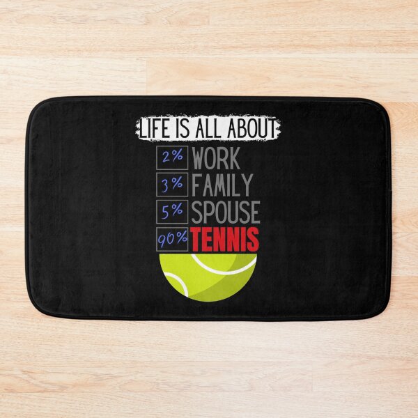 Item preview, Life Is All About Tennis Sticker designed and sold by callujohn7.