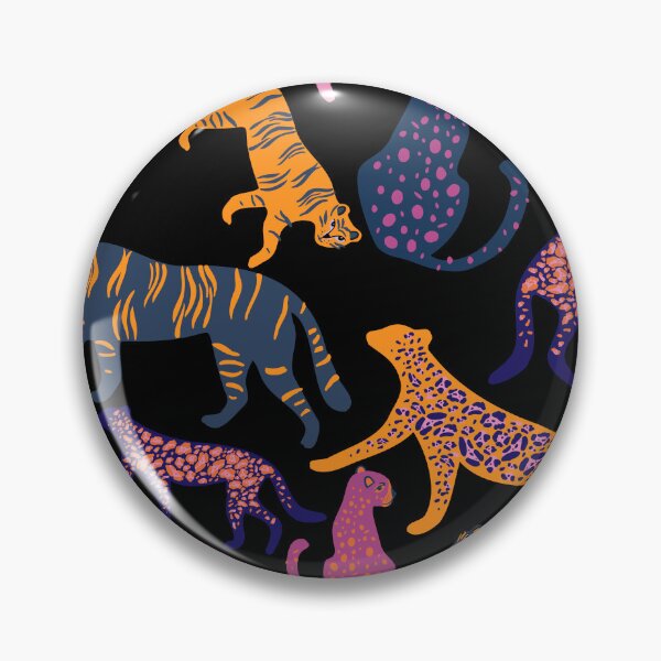 Item preview, wild animals bright colors designed and sold by izzygorrocha.