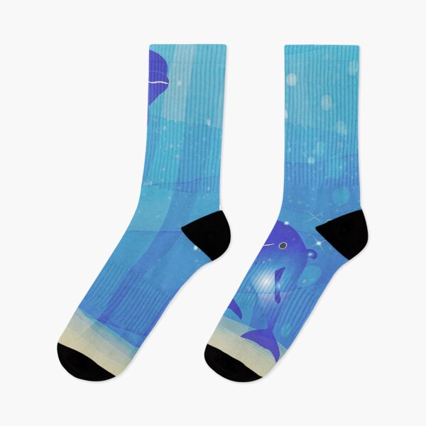 Item preview,  Dolphins in the blue ocean  designed and sold by vishal kashyap.
