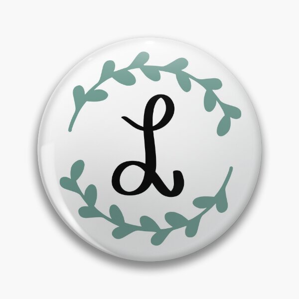 Item preview, L Monogram Wreath designed and sold by LillyAshley.