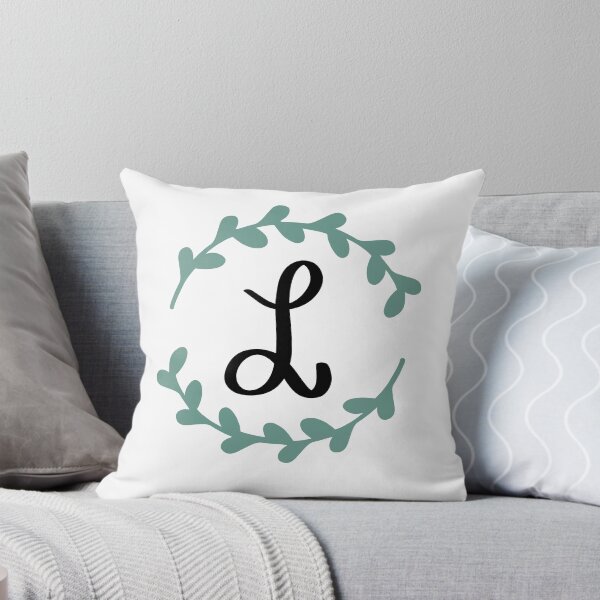 Item preview, L Monogram Wreath designed and sold by LillyAshley.