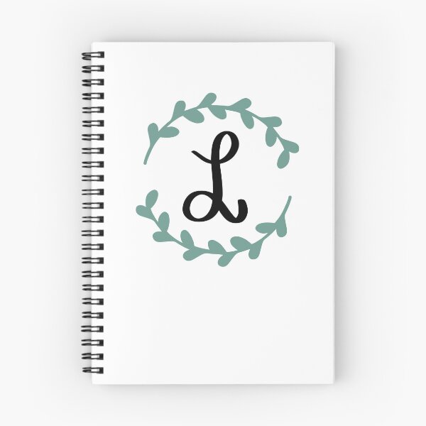 Item preview, L Monogram Wreath designed and sold by LillyAshley.