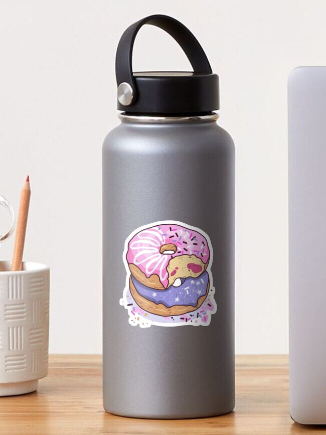 Thumbnail 1 of 3, Sticker, Doughnuts Design by JiggsFashion designed and sold by JiggsFashion.