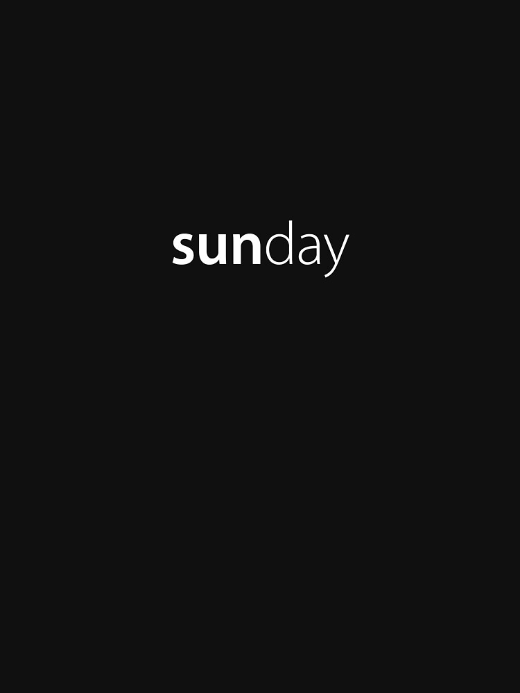 Sunday by russell