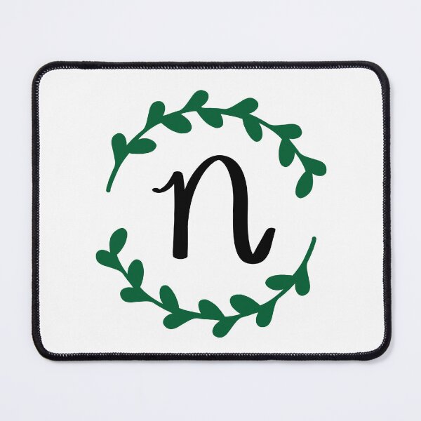 Artikelvorschau, N-Monogramm-Kranz entworfen und verkauft von LillyAshley.