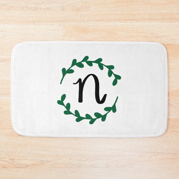 Artikelvorschau, N-Monogramm-Kranz entworfen und verkauft von LillyAshley.