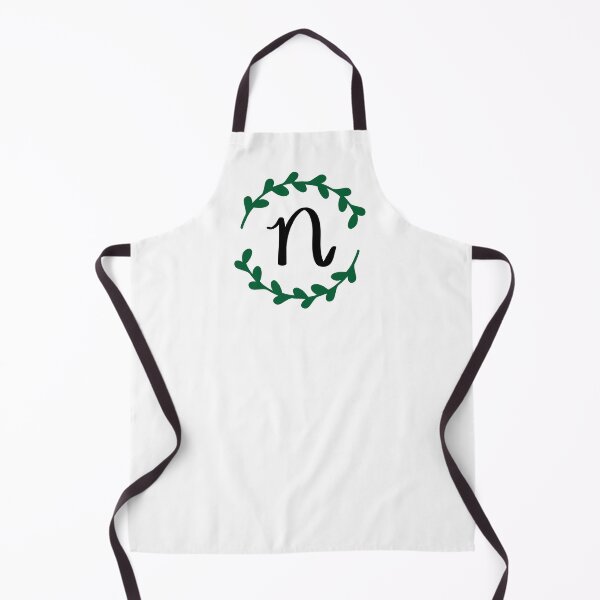 Item preview, N Monogram Wreath designed and sold by LillyAshley.