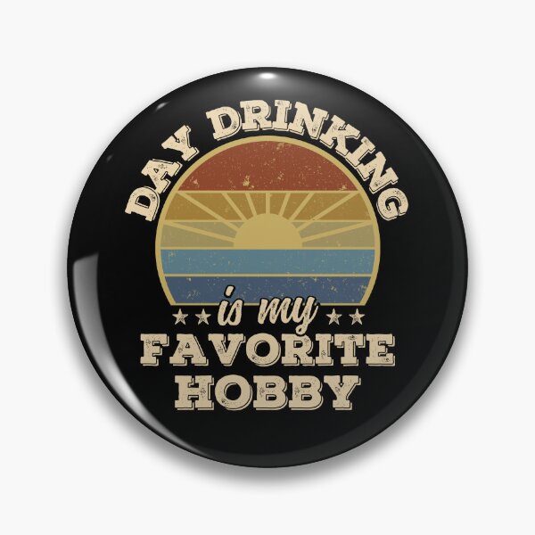 Item preview, Vintage Sunset Day Drinking is my Favorite Hobby designed and sold by ohmier.