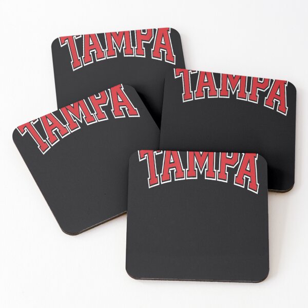 Item preview, Tampa Florida FL Varsity Style Red Text designed and sold by DeannaMarks.