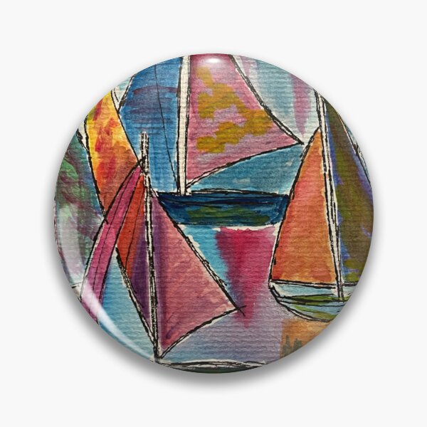 Item preview, SAIL AWAY WATERCOLOR PRINT - SQUARE designed and sold by BWBConcepts.