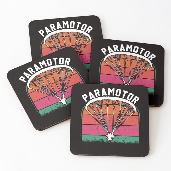Item preview, Vintage Paramotoring Pilot Retro Paramotor PPG Hang Gliding designed and sold by TomGiantDesigns.
