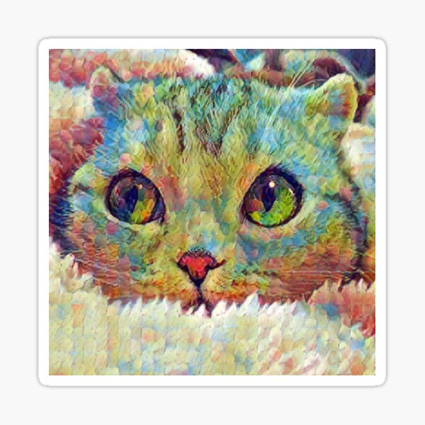 Aperçu de l'œuvre chat créée et vendue par DanaIrik.