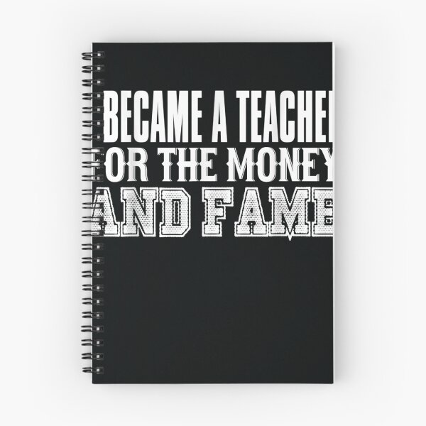 Item preview, Teacher Became A Teacher For The Money And Fame designed and sold by DeannaMarks.