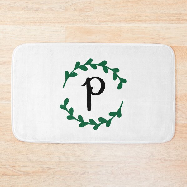 Artikelvorschau, P Monogramm Kranz entworfen und verkauft von LillyAshley.