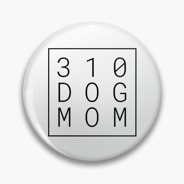Item preview, 310 Dog Mom - Minimalist Black Type in a Square - Boxed  designed and sold by 8PawsStudio.