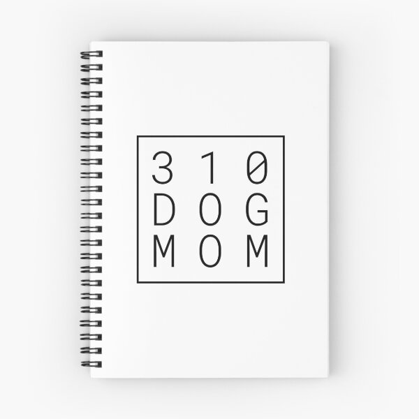 Item preview, 310 Dog Mom - Minimalist Black Type in a Square - Boxed  designed and sold by 8PawsStudio.