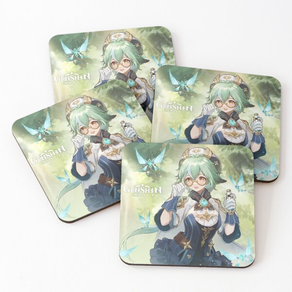 Item preview, Genshin Impact - Sucrose Official Birthday Artwork 2021 designed and sold by Krimsy.