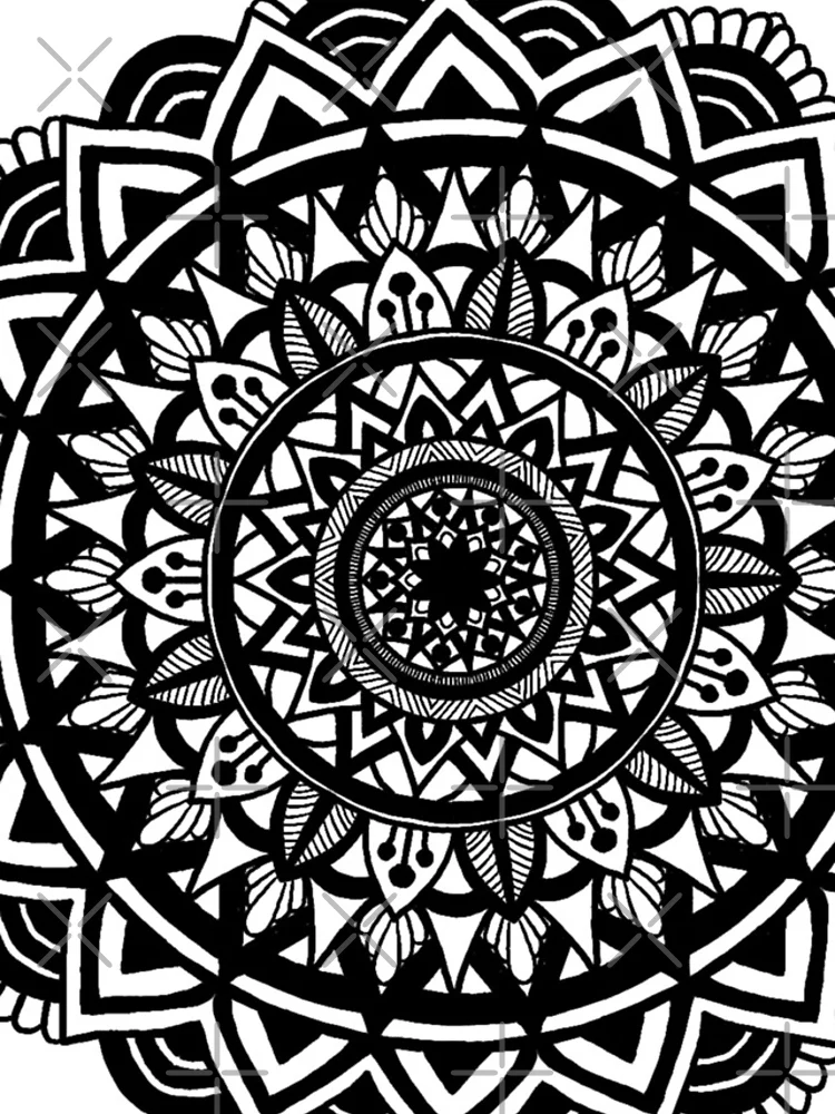 Thumbnail 4 of 4, iPhone Case, Mandala Design #6 designed and sold by RockingJ.
