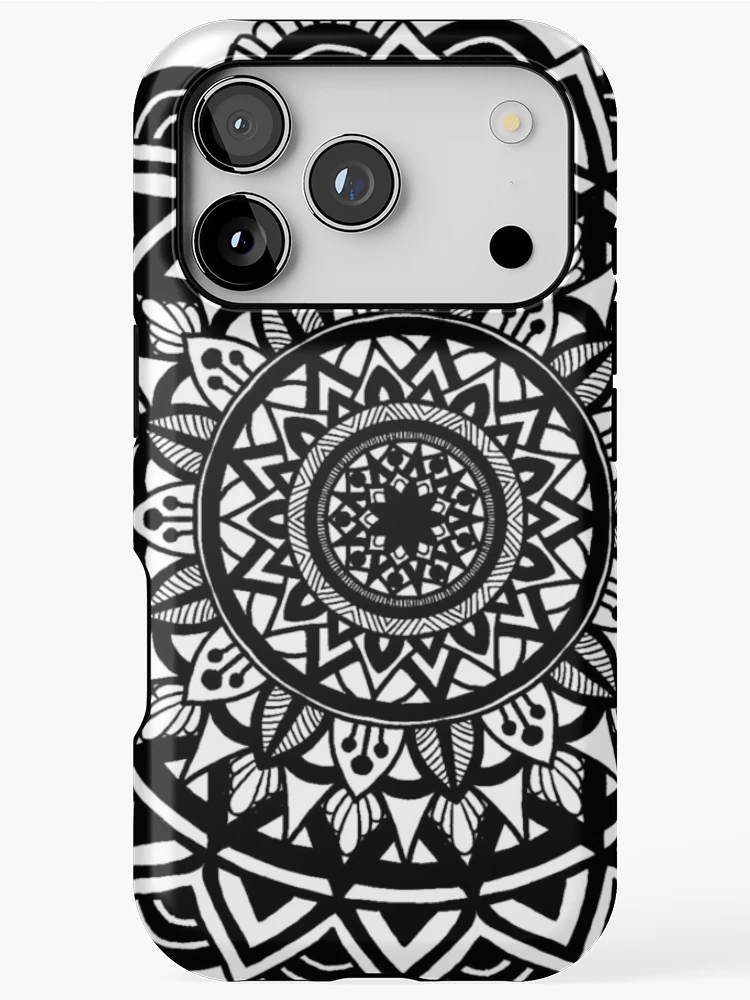 Thumbnail 1 of 4, iPhone Case, Mandala Design #6 designed and sold by RockingJ.