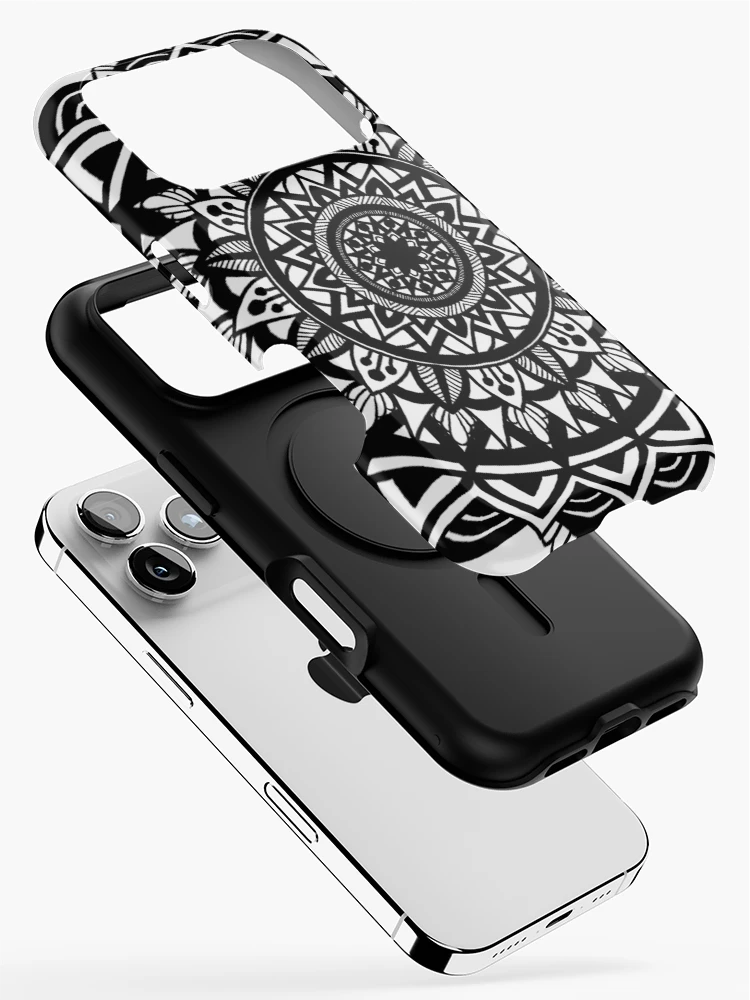 Thumbnail 2 of 4, iPhone Case, Mandala Design #6 designed and sold by RockingJ.