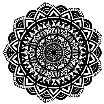 Artwork thumbnail, Mandala Design #6 by RockingJ