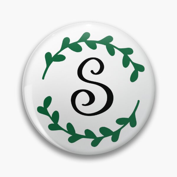 Item preview, S Monogram Wreath designed and sold by LillyAshley.