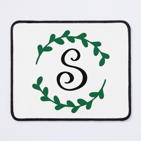 Artikelvorschau, S-Monogramm-Kranz entworfen und verkauft von LillyAshley.