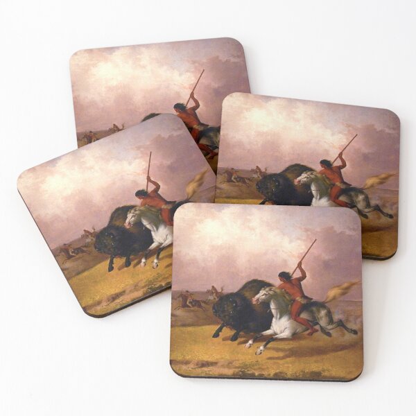 Item preview, John Mix Stanley - Buffalo hunt on the Southwestern plains (1845) designed and sold by Geraldo Garcia.
