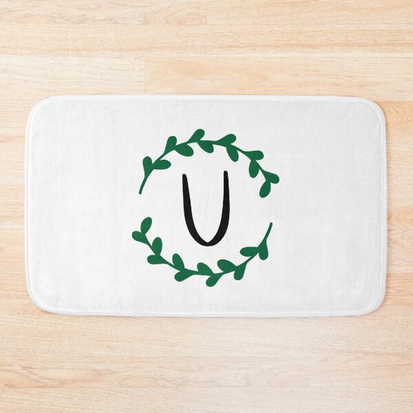 Artikelvorschau, U-Monogramm-Kranz entworfen und verkauft von LillyAshley.