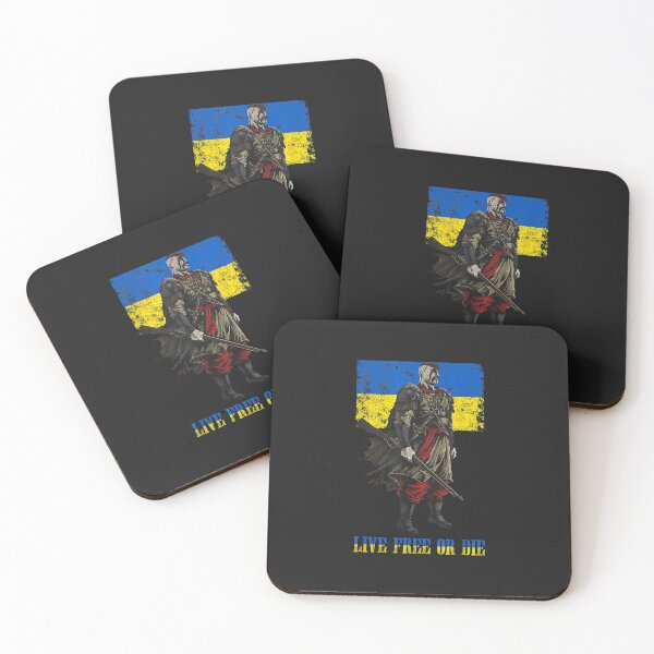 Item preview, live free or die cossack warrior ukraine flag designed and sold by AnitaJGreenspan.