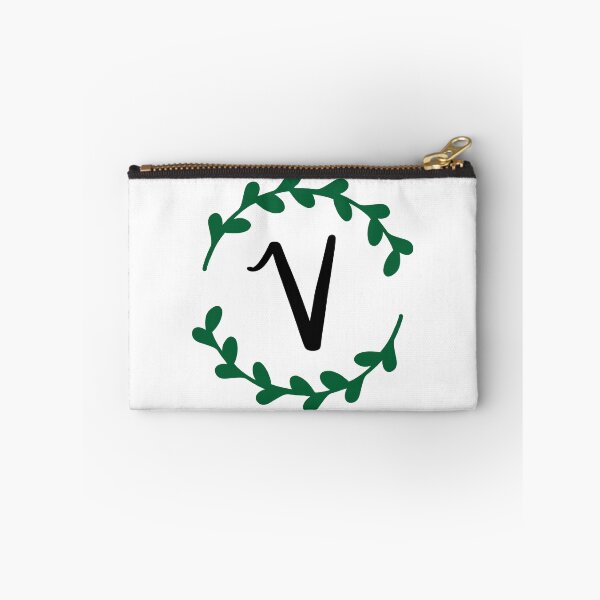 Item preview, V Monogram Wreath designed and sold by LillyAshley.