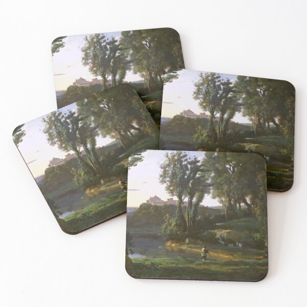 Item preview, Site in Italy by Jean-Baptiste-Camille Corot (1839) designed and sold by Geraldo Garcia.