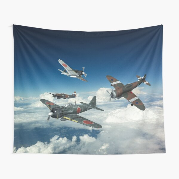 Item preview, World War 2 Airplanes Dog Fight designed and sold by Blok45.