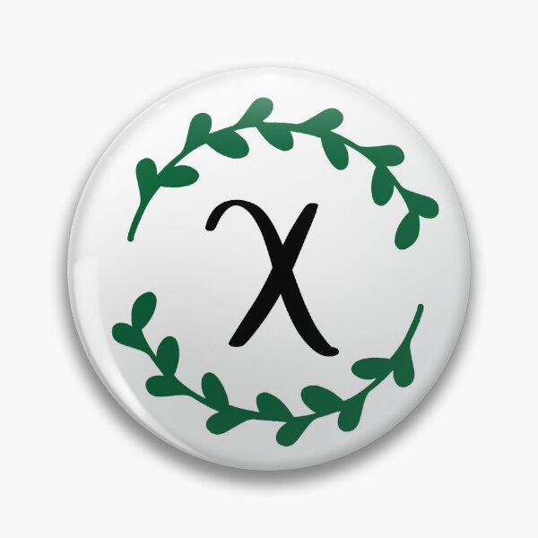 Item preview, X Monogram Wreath designed and sold by LillyAshley.
