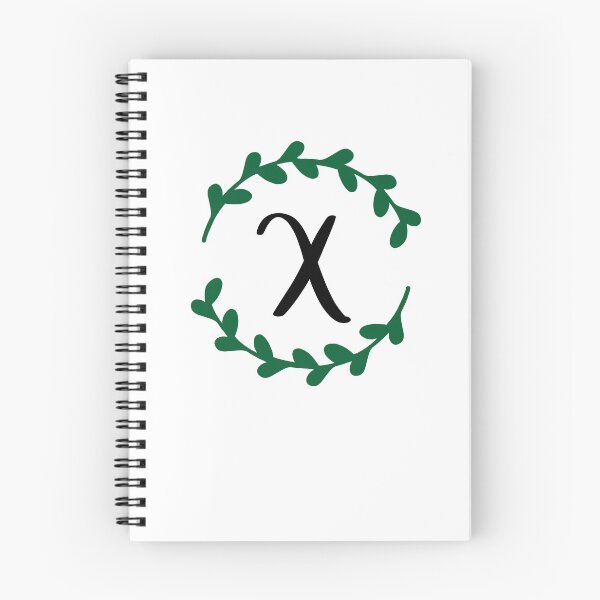 Item preview, X Monogram Wreath designed and sold by LillyAshley.