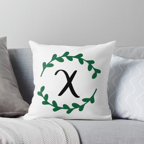 Item preview, X Monogram Wreath designed and sold by LillyAshley.