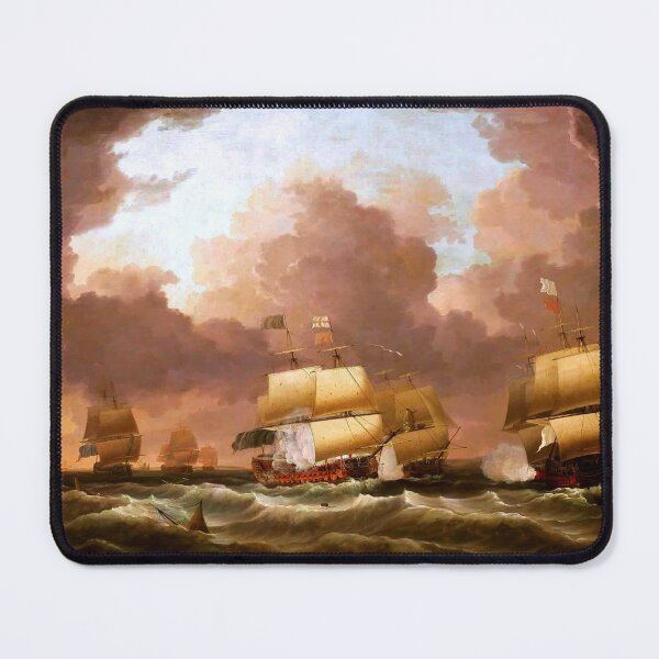 Item preview, The Battle of Quiberon Bay, Dominic Serres (1779) designed and sold by Geraldo Garcia.