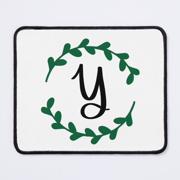 Artikelvorschau, Y-Monogramm-Kranz entworfen und verkauft von LillyAshley.