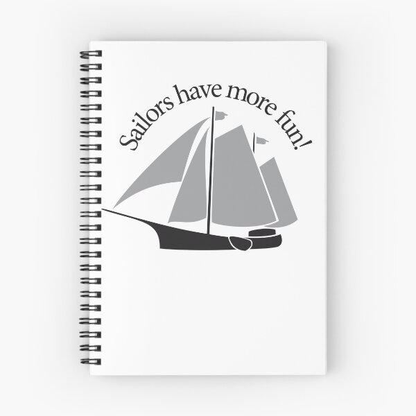 Item preview, Sailors have more fun! ship ahoy! – Clipperaak – for light backgrounds designed and sold by sangidesign.