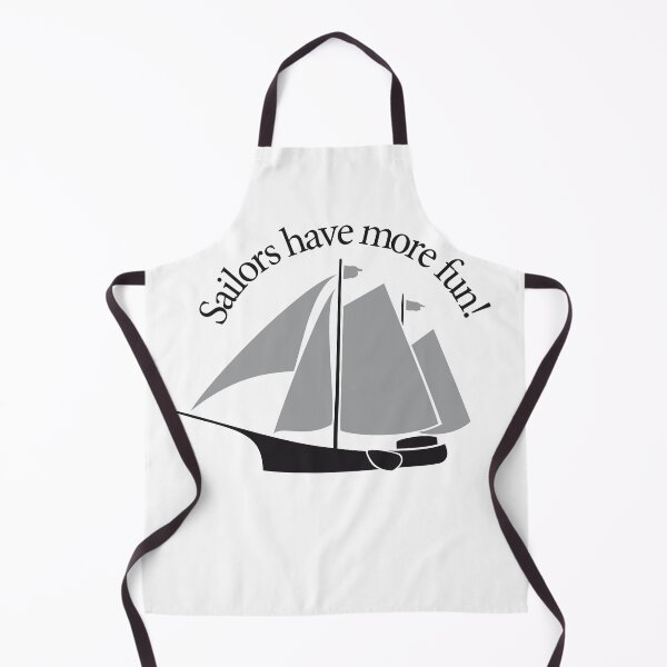 Item preview, Sailors have more fun! ship ahoy! – Clipperaak – for light backgrounds designed and sold by sangidesign.