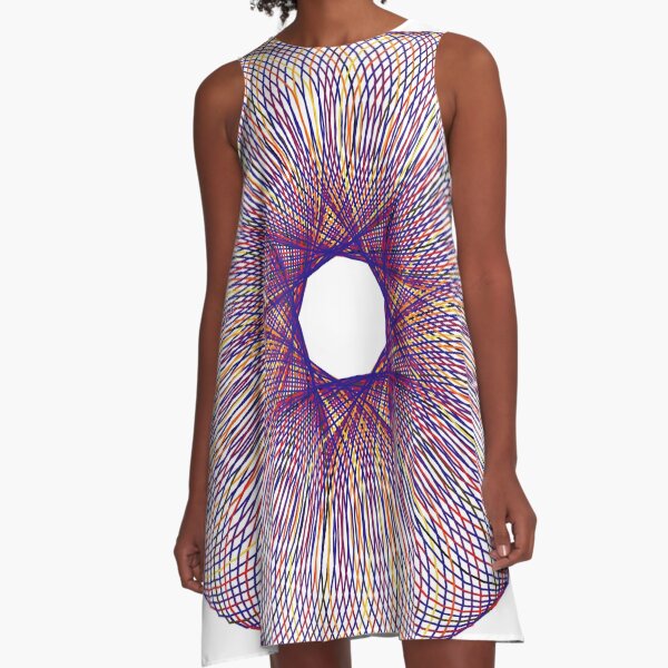 Pretty spiro nonagon A-Line Dress