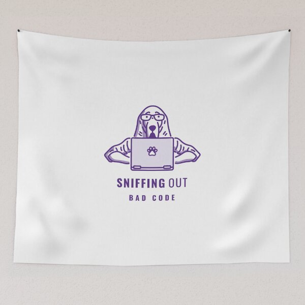 Item preview, Sniffing Out Bad Code - Web Development designed and sold by Shirtlify.