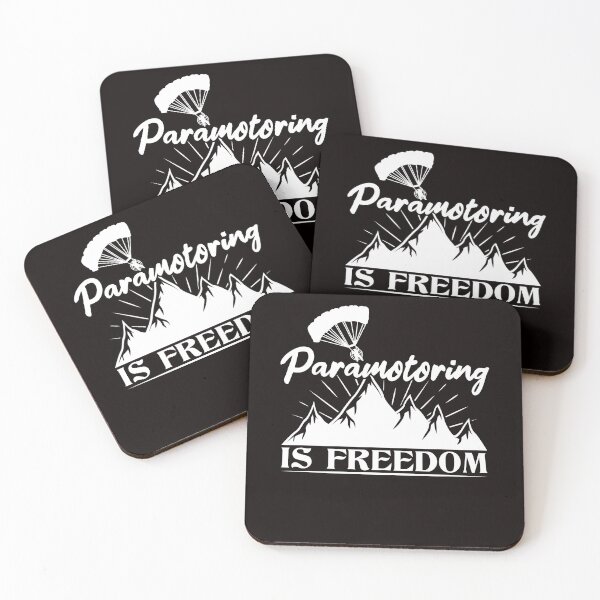 Item preview, Paramotoring Freedom PPG Paramotor Hang Gliding Parachuting designed and sold by TomGiantDesigns.