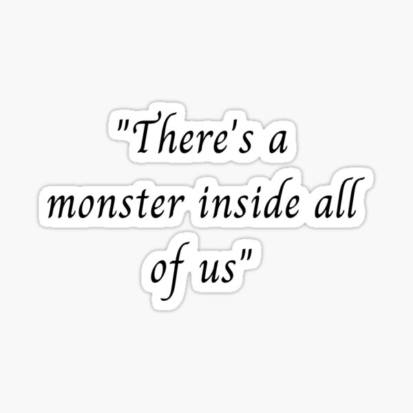 Aperçu de l'œuvre Il y a un monstre à l'intérieur de nous tous créée et vendue par ceelert.